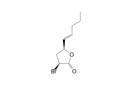 3,5-cis-3-Bromo-5-[(E)-1-pentenyl]-4,5-dihydro-2(3H)-furanone