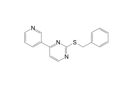 2-(benzylthio)-4-(3-pyridyl)pyrimidine