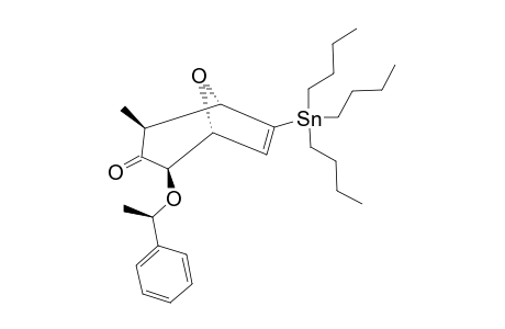 (1S,2R,5S)-4-METHYL-2-[(1R)-PHENYLETHOXY]-6-TRIBUTYLSTANNYL-8-OXABICYCLO-[3.2.1]-OCT-6-EN-3-ONE