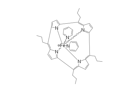 DIPYRIDINO-(MESO-TETRAPROPYLPORPHYRINATO)-IRON-(III);FE(T(N)PRP)(PY)2