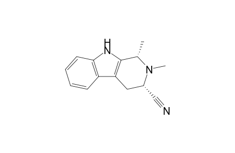 (1S,3S)-1,2-dimethyl-1,3,4,9-tetrahydro-$b-carboline-3-carbonitrile