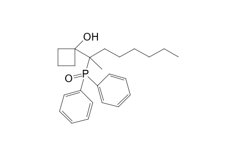 1,1'-Diphenylphosohinoyl-1'-methylheptylcyclobutanol