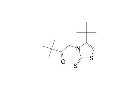 2-Butanone, 1-[4-(1,1-dimethylethyl)-2-thioxo-3(2H)-thiazolyl]-3,3-dimethyl-