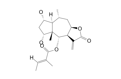 2-DEACETYL-6-O-TIGLOYLCHAMISSONOLIDE