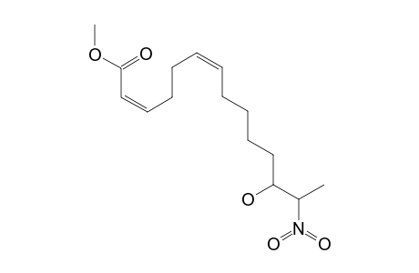 METHYL-(2Z,6Z)-12-HYDROXY-13-NITRODODECA-2,6-DIENOATE;MAJOR-ISOMER