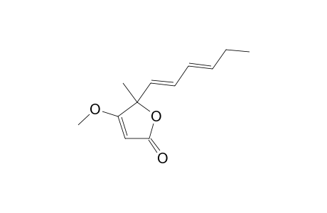 5-[(E,E)-HEXA-1,3-DIENYL]-4-METHOXY-5-METHYL-2(5H)-FURANONE