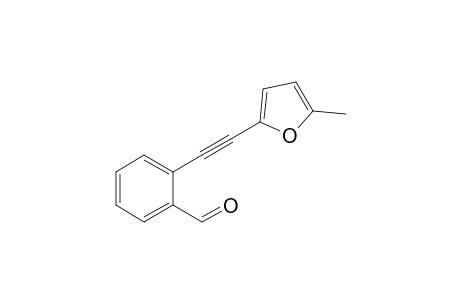 2-[2-(5-methyl-2-furanyl)ethynyl]benzaldehyde