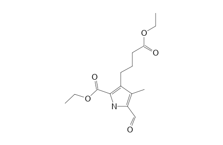 ETHYL-(2-CARBETHOXY-5-FORMYL-4-METHYL-1H-4-PYRROLYL)-4-BUTANOATE