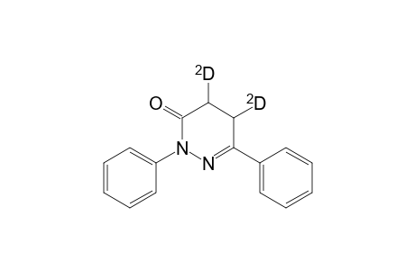 Dideutero-2,6-diphenyl-2,3,4,5-tetrahydropyridazin-3-one