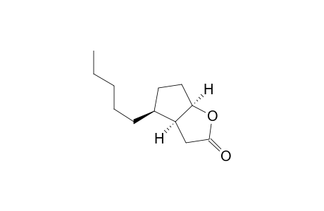 2H-Cyclopenta[b]furan-2-one, hexahydro-4-pentyl-, (3a.alpha.,4.beta.,6a.alpha.)-(.+-.)-