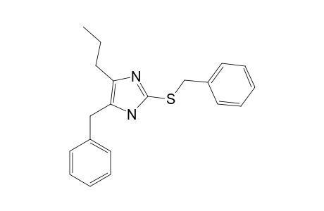 4-BENZYL-2-BENZYLSULFANYL-5-PROPYL-1H-IMIDAZOLE