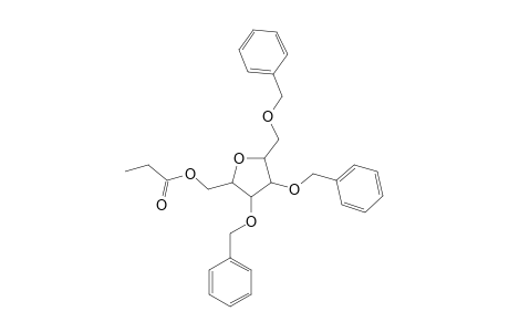 1-O-PROPIONYL-3,4,6-TRI-O-BENZYL-2,5-ANHYDRO-L-IDITOL