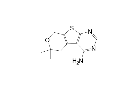 6,6-dimethyl-5,8-dihydro-6H-pyrano[4',3':4,5]thieno[2,3-d]pyrimidin-4-amine