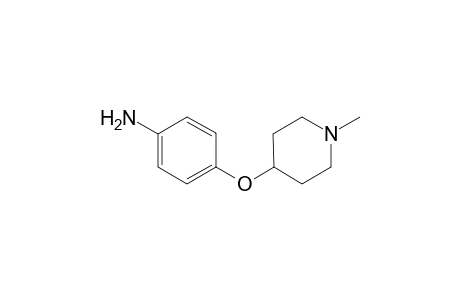 4-[(1-methylpiperidin-4-yl)oxy]aniline