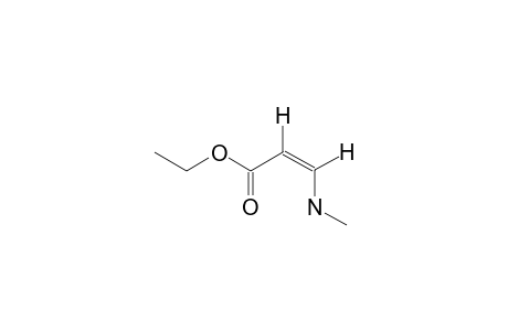 ETHYL-(Z,S-CIS)-3-(METHYLAMINO)-PROPENOATE