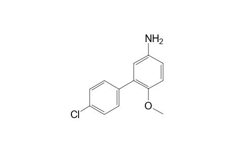 4'-Chloro-6-methoxybiphenyl-3-amine