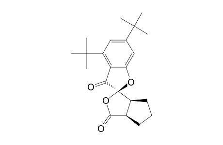 4,6-BIS-(1,1-DIMETHYLETHYL)-3',4'-DIPHENYL-SPIRO-[BENZOFURAN-2,2'-CYCLOPENTA-[C]-FURAN]-3,6'-DIONE;MAJOR-STEREOMER