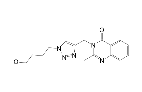 2-[4-[(2-METHYL-4-OXO-QUINAZOLIN-3-YL)-METHYL]-1,2,3-TRIAZOL-1-YL]-BUTAN-1-OL