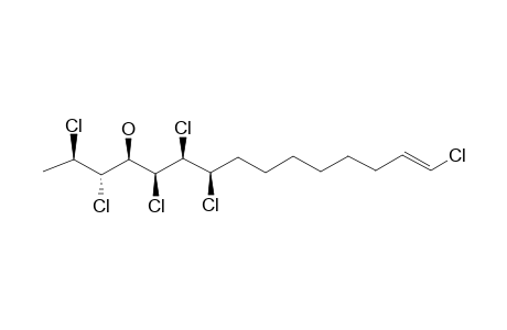 (2R,3S,4R,5S,6S,7R,E)-2,3,5,6,7,15-HEXACHLOROPENTADEC-14-EN-4-OL