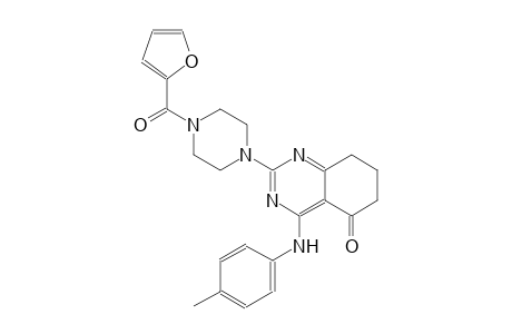 5(6H)-quinazolinone, 2-[4-(2-furanylcarbonyl)-1-piperazinyl]-7,8-dihydro-4-[(4-methylphenyl)amino]-