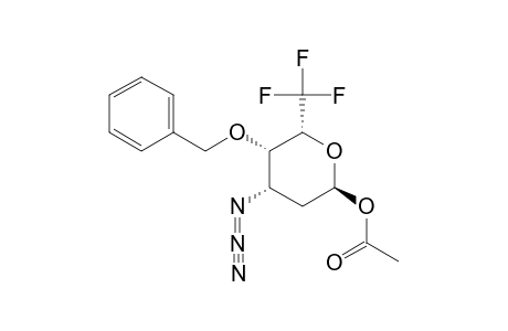 1-O-ACETYL-3-AZIDO-4-O-BENZYL-2,3,6-TRIDEOXY-6,6,6-TRIFLUORO-BETA-L-LYXO-HEXOPYRANOSE