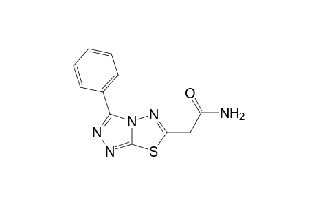 6-(Aminocarbonylmethyl)-3-phenyl-s-triazolo[3,4-b][1,3,4]thiadiazole