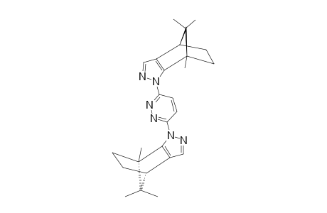 3,6-BIS-[(4S,7R)-7,8,8-TRIMETHYL-4,5,6,7-TETRAHYDRO-4,7-METHANO-1-H-INDAZOL-1-YL]-PYRIDAZINE