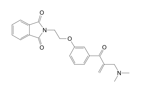 3-(DIMETHYLAMINO)-2-METHYLIDENE-1-[3-(2-PHTHALIMIDOETHOXY)-PHENYL]-PROPAN-1-ONE