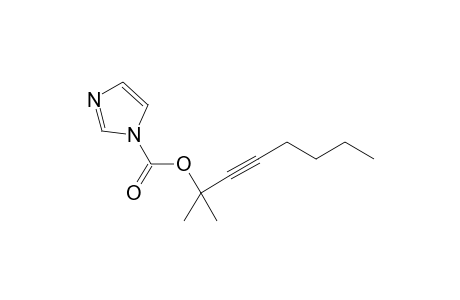 2-Methyloct-3-in-2-yl 1H-imidazole-1-carboxylate