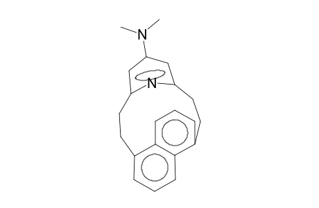 [2](1,5)Naphthaleno[2](2,6)pyridinophane, 17-(dimethylamino)-