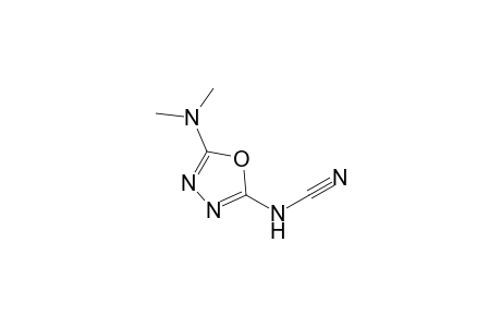 [5-(dimethylamino)-1,3,4-oxadiazol-2-yl]cyanamide