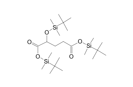 Pentanedioic acid, 2-[(tert-butyldimethylsilyl)oxy]-, bis(tert-butyldimethylsilyl) ester