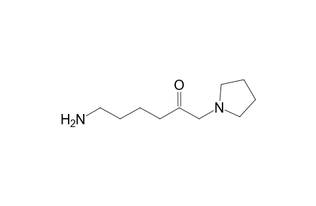 6-(1'-Pyrrolidinyl)-5-oxohexyl-1-amine