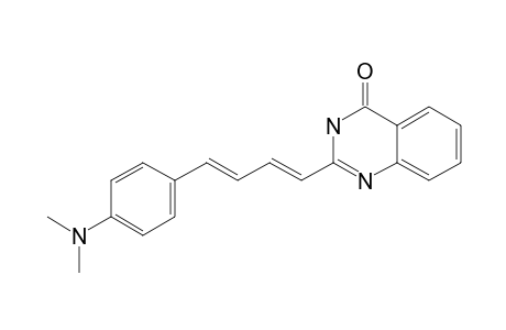 2-[(1E,3E)-4-[4-(DIMETHYLAMINO)-PHENYL]-BUTA-1,3-DIENYL]-QUINAZOLIN-4(3H)-ONE