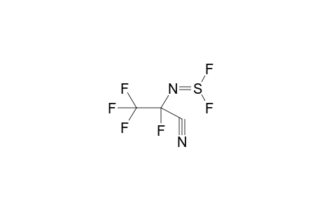 (1,2,2,2-TETRAFLUORO-1-CYANOETHYL)IMINOTHIONYL DIFLUORIDE