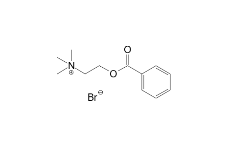 choline bromide, benzoate (ester)