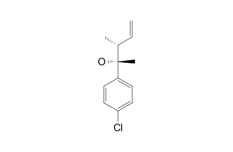 (2R*,3S*)-2-(4-CHLOROPHENYL)-3-METHYL-4-PENTENE-2-OL