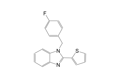 1H-benzimidazole, 1-[(4-fluorophenyl)methyl]-2-(2-thienyl)-