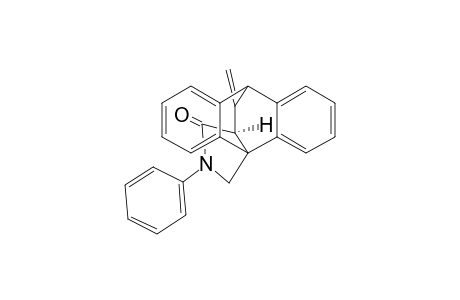 6-METHYLEN-3-PHENYL-3-AZA-8,9;10,11-DIBENZOTRICYCLO-[5.2.2.0(1,5)]-UNDECA-8,10-DIEN-4-ONE