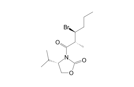 (4S,2'S,3'S)-3-(3'-BROMO-2'-METHYLPENTYL)-4-ISOPROPYL-2-OXAZOLIDINONE