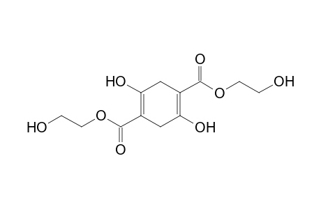 2,5-dihydroxy-1,4-cyclohexadiene-1,4-dicarboxylic acid, bis(2-hydroxyethyl)ester