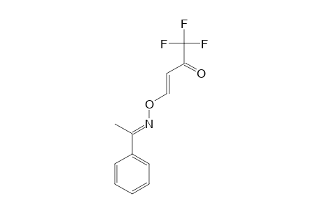 METHYLPHENYLKETONE-OXIME-O-(TRANS-4,4,4-TRIFLUORO-3-OXO-1-BUTENYL)-ETHER