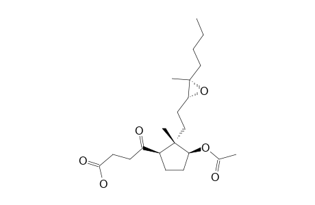 (9S,10S)-17-BETA-ACETOXY-9,10-EPOXY-8-OXO-4,5:5,10:8,9-TRISECOANDROSTAN-5-OIC-ACID;(9S,10S)-17-BETA-ACETOXY-9,10-EPOXY-8-OXO-4,5-SECOANDROKLASTAN-5-OIC-ACID