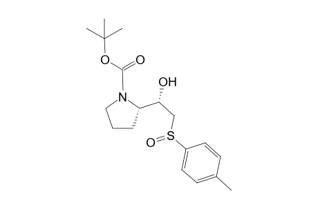 (1'S,2S,Rs)-1-(tert-Butoxycarbonyl)-2-(p-tolylsulfinyl-1'-hydroxy)ethylpyrrolidine