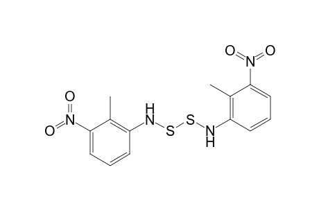 N,N'-Dithiobis(2-methyl-3-nitroaniline)