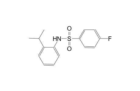 4-fluoro-N-(2-isopropylphenyl)benzenesulfonamide