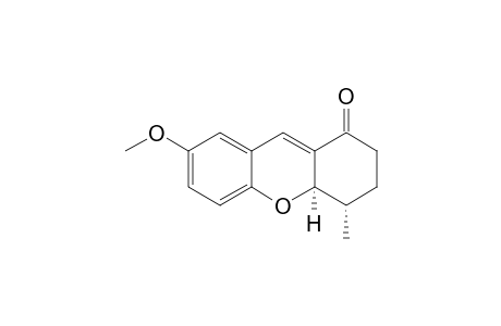 CIS-7-METHOXY-4-METHYL-2,3,4,4A-TETRAHYDROXANTHEN-1-ONE