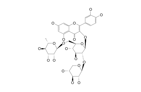 QUERCETIN-3-O-[2(G)-BETA-D-XYLOPYRANOSYLRUTINOSIDE]