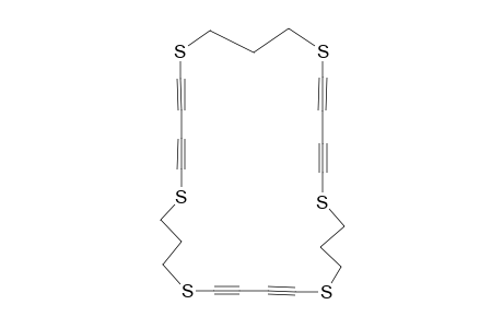 1,6,10,15,19,24-HEXATHIACYCLOHEPTACOSA-2,4,11,13,20,22-HEXAYNE