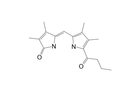 2,3,7,8-TETRAMETHYL-9-BUTANOYL-(10H)-DIPYRRIN-1-ONE